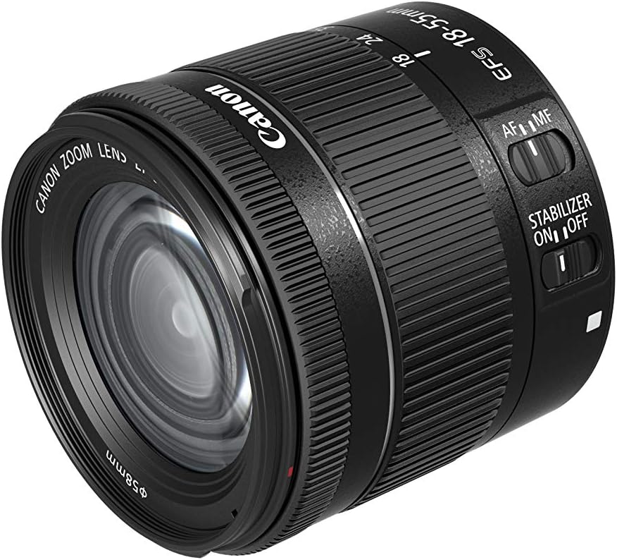 Canon 標準ズームレンズ EF-S18-55mm F4.0-5.6IS STM APS-C対応