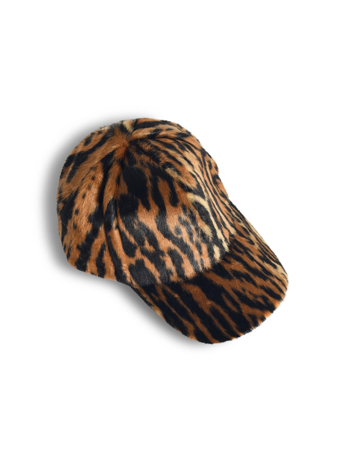 Stand Stand Studio 'Cyrene' Cap In Animalier Modacrylic - Image 3