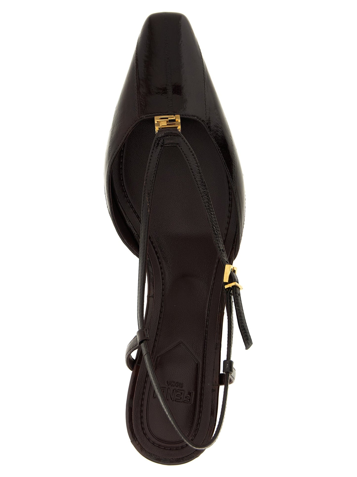 Fendi 'Fendi F Fold' Slingback - Image 3
