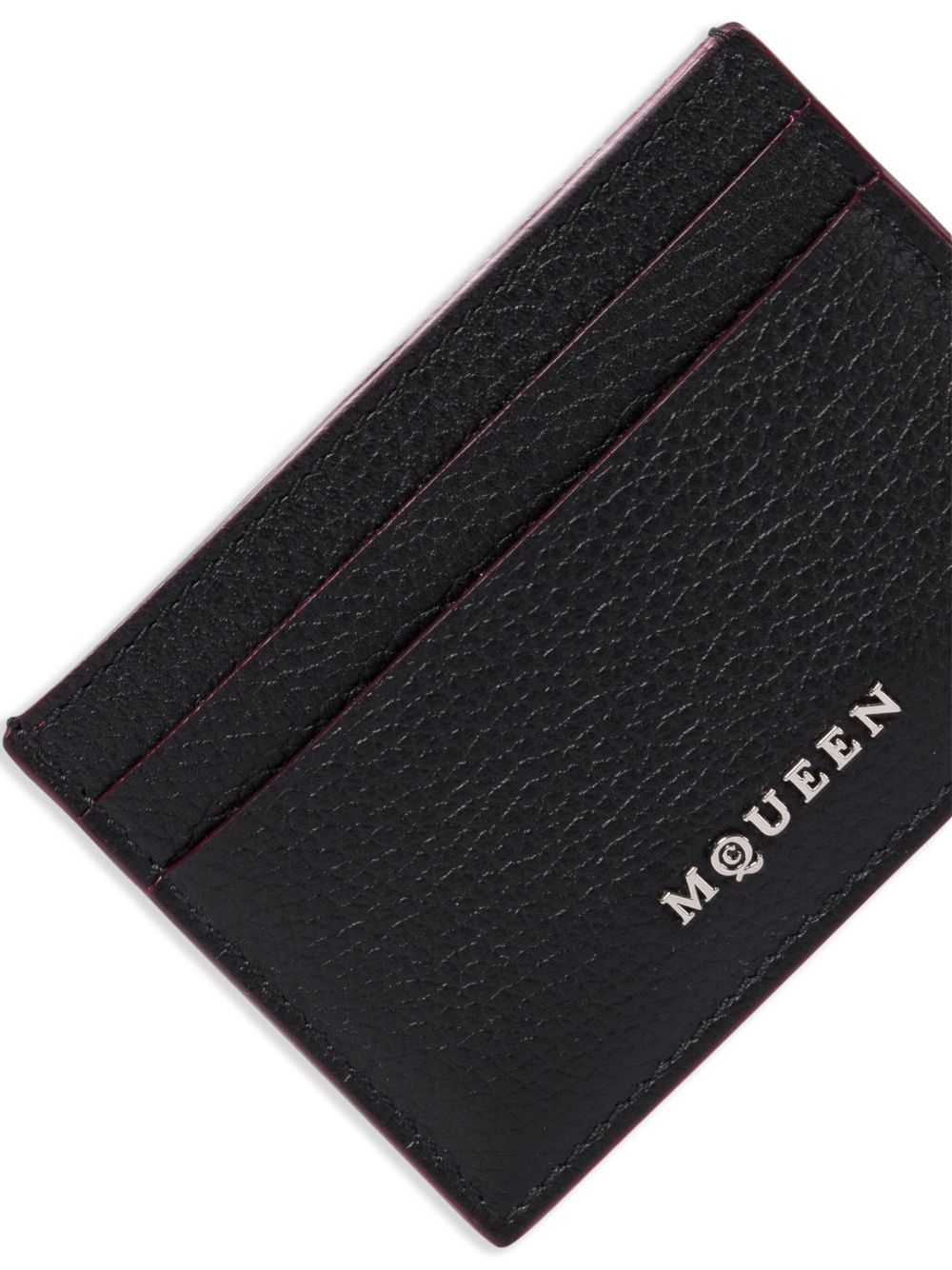 Alexander McQueen アレクサンダーMCクイーンスリングレザーカードケース - Image 3