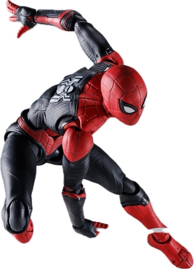 S.H. Figuarts Spider-Man Upgrade Suit (Spider-Man: No Way Home) Best Selection, Approx. 5.9 inches (150 mm), ABS and PVC Pre-painted Action Figure