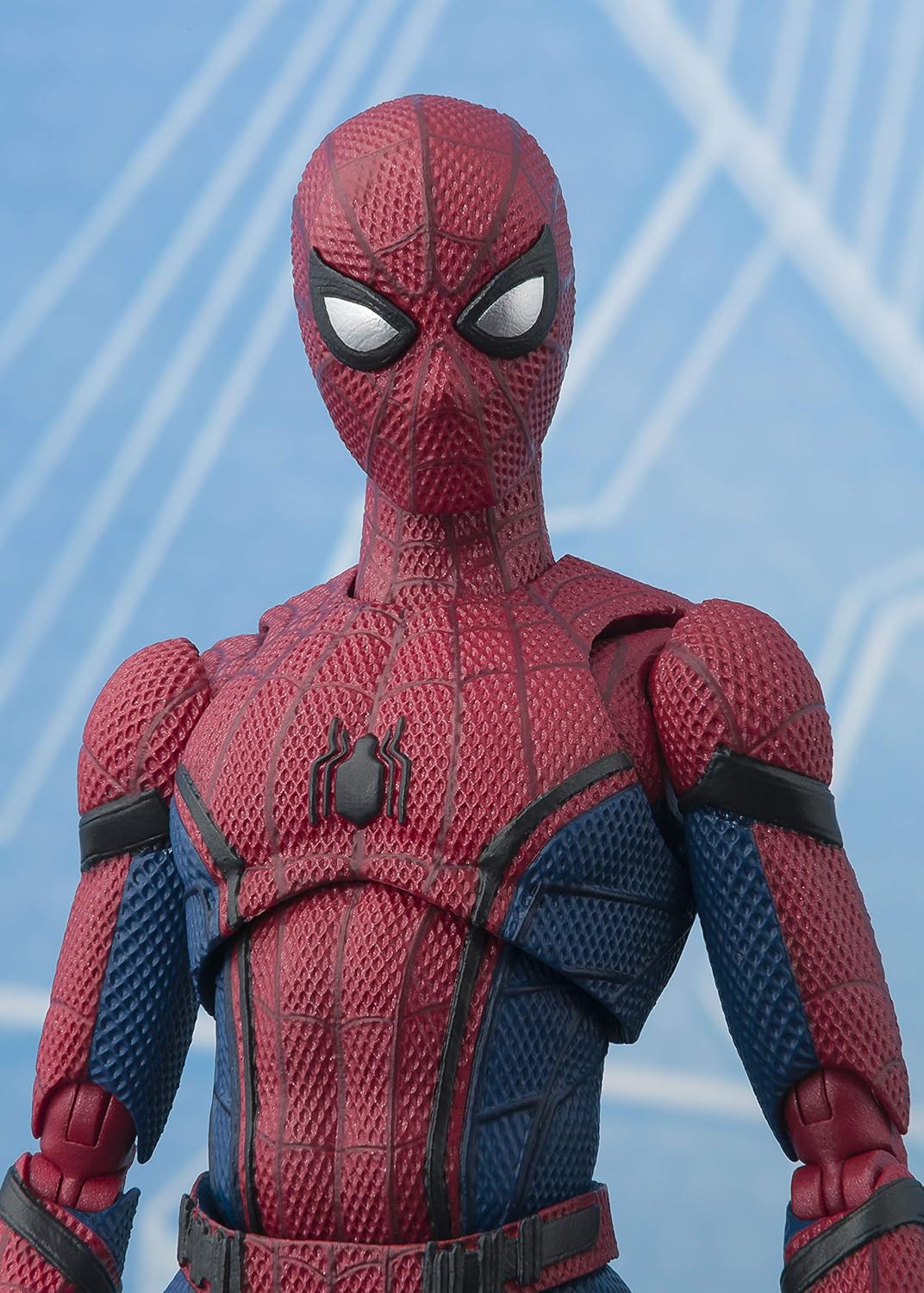 S.H. Figuarts Spider-Man (Spider-Man: Far From Home), ABS & PVC Pre-Painted Action Figure, Approx. 5.9 inches (150 mm)