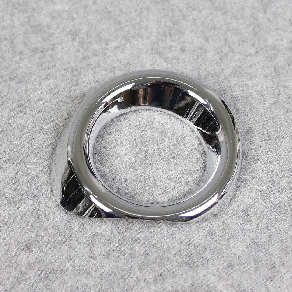 RUIQ Toyota Corolla Sport 210 Series (2018 and newer present) Exterior Chrome Plated Front Fog Lamp Ring Garnish Designed for Toyota Corolla Sport