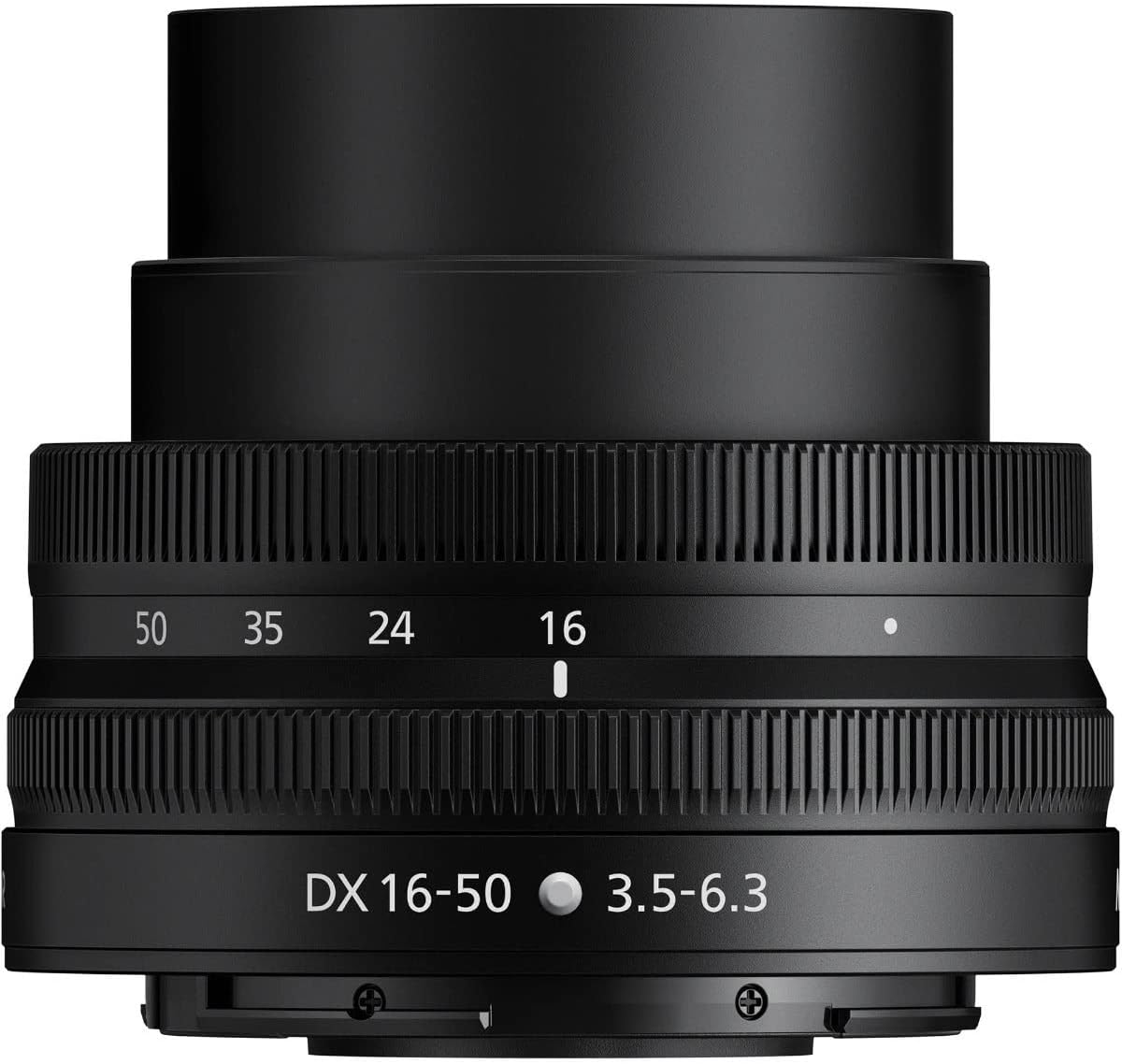 Nikon Standard Zoom Lens NIKKOR Z DX 16-50mm f/3.5-6.3 VR Z Mount DX Lens NZDXVR16-50 Black