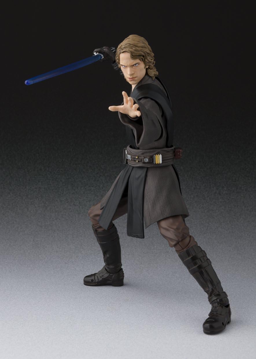 S.H. Figuarts Star Wars Anakin Skywalker (Revenge of the Sith), Approx. 5.9 inches (150 mm), ABS & PVC Painted Complete Action Figure
