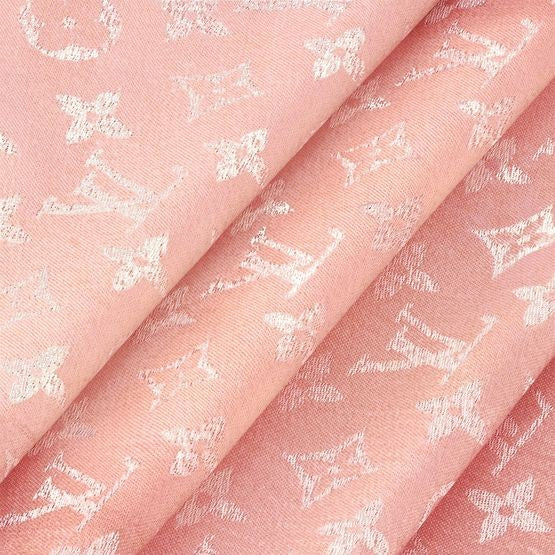 LOUIS VUITTON Flower Brush Shine Shawl - Image 3