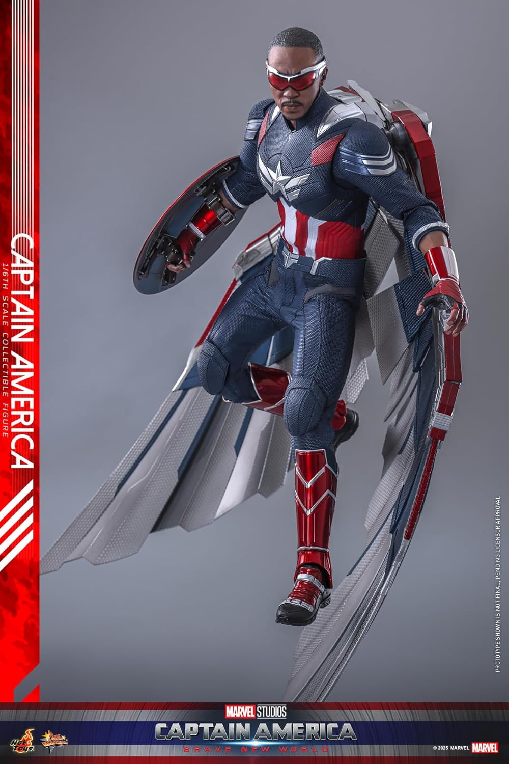 Movie Masterpiece Captain America: Brave New World Captain America 1/6 Scale Figure