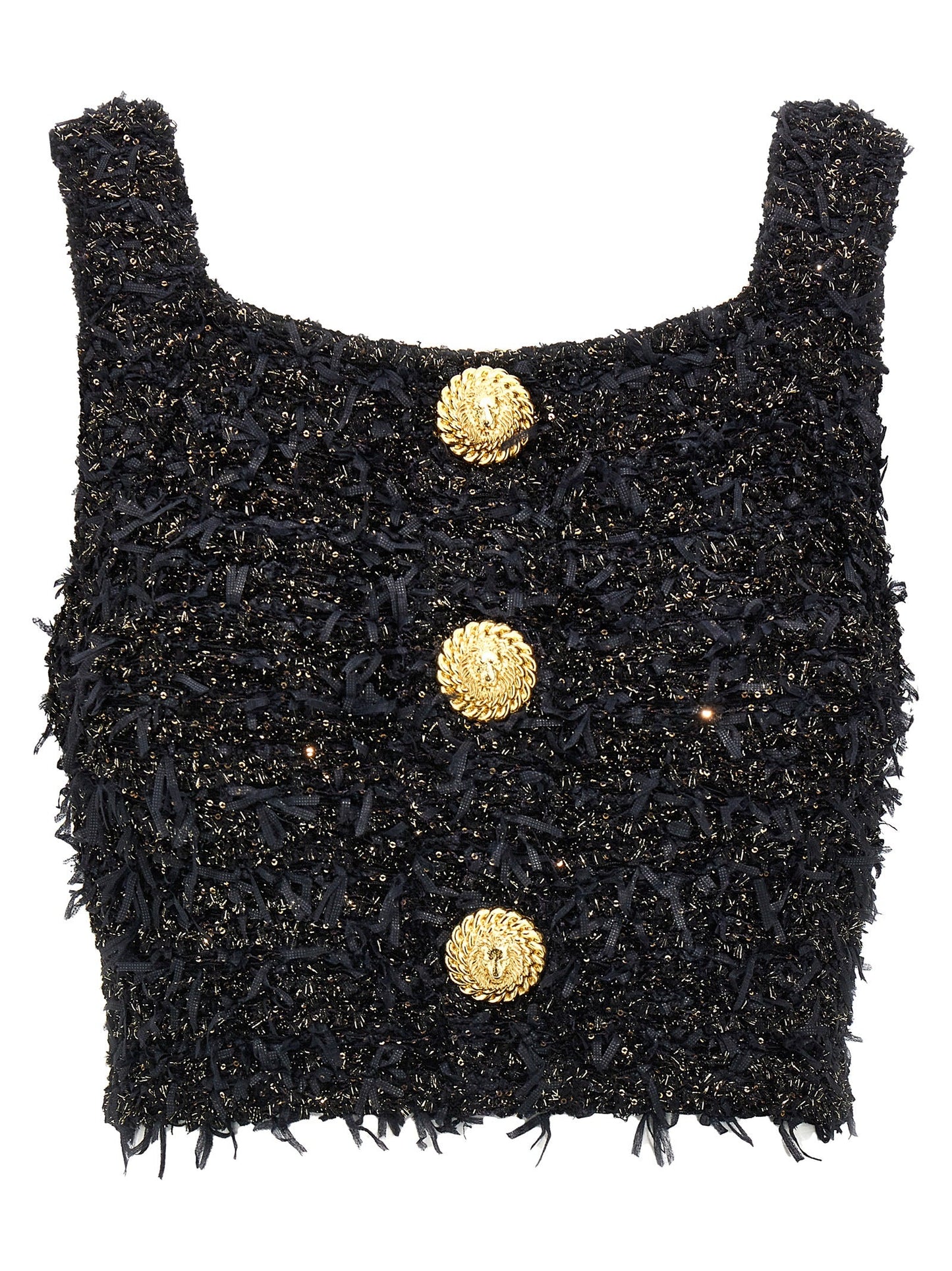 Balmain Lurex Tweed Top - Image 3