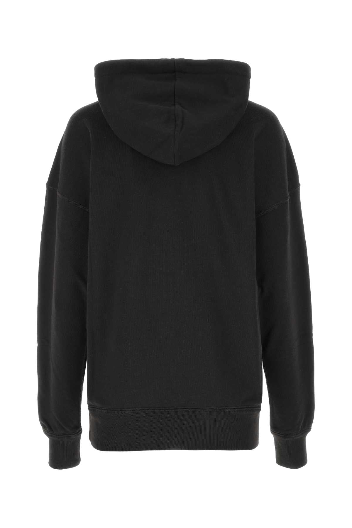 Marant イザベル・マラン・エトワイル・ブラックコットン・ブレンド・マンセル・スウェットシャツ - Image 3
