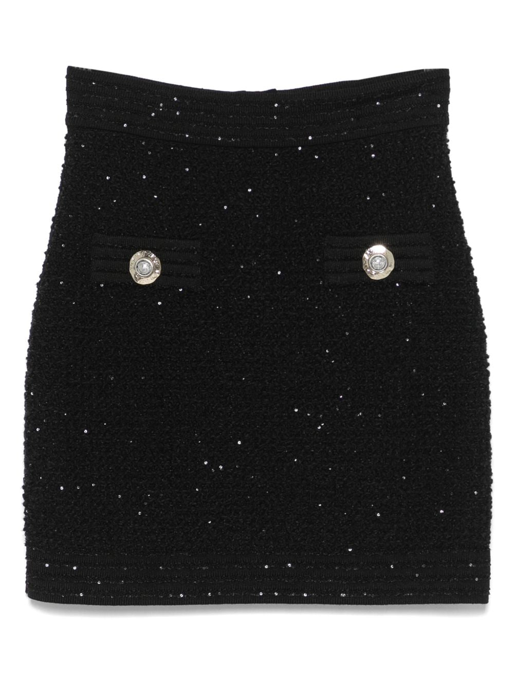 Balmain Tweed Mini Skirt - Image 3