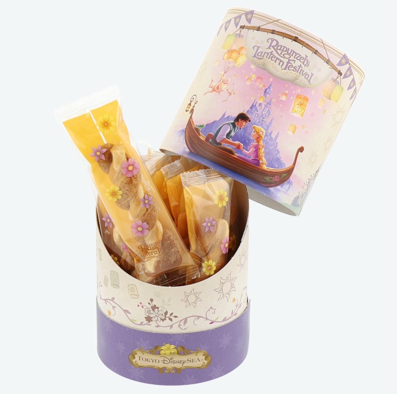Tokyo DisneySea Exclusive, Pie Cookies, "Rapunzel's Lantern Festival" Themed Goods, Dreaming of Fantasy Springs, TDR TokyoDisneyResort, Sweets, Souvenirs, Disney Goods, Gift (1 Piece)