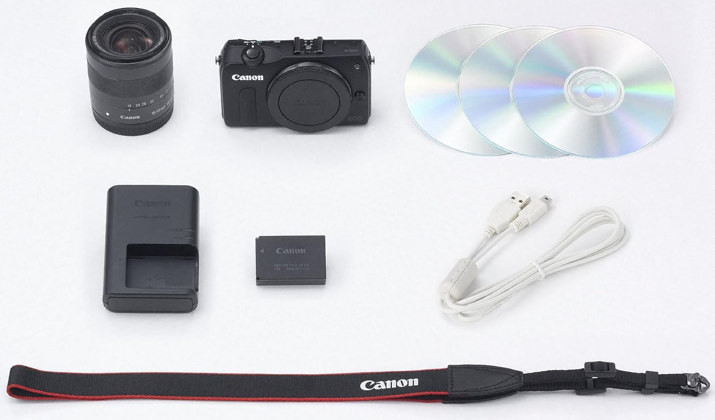 Canon EOS M Mirrorless Digital Camera, blk