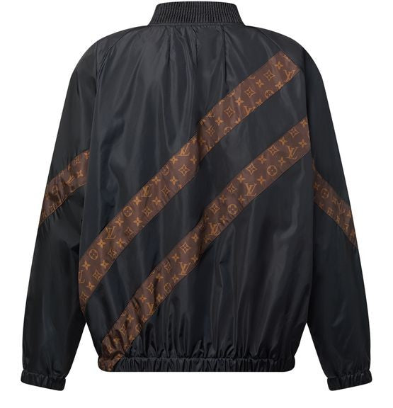 LOUIS VUITTON Monogram Stripe Zip-Up Jacket - Image 3