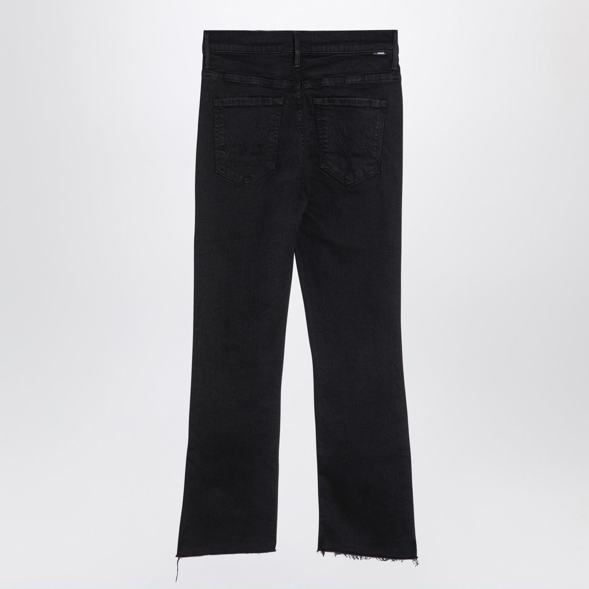 Mother 母親のインサイダークロップステップフレイジーンズ - Image 3