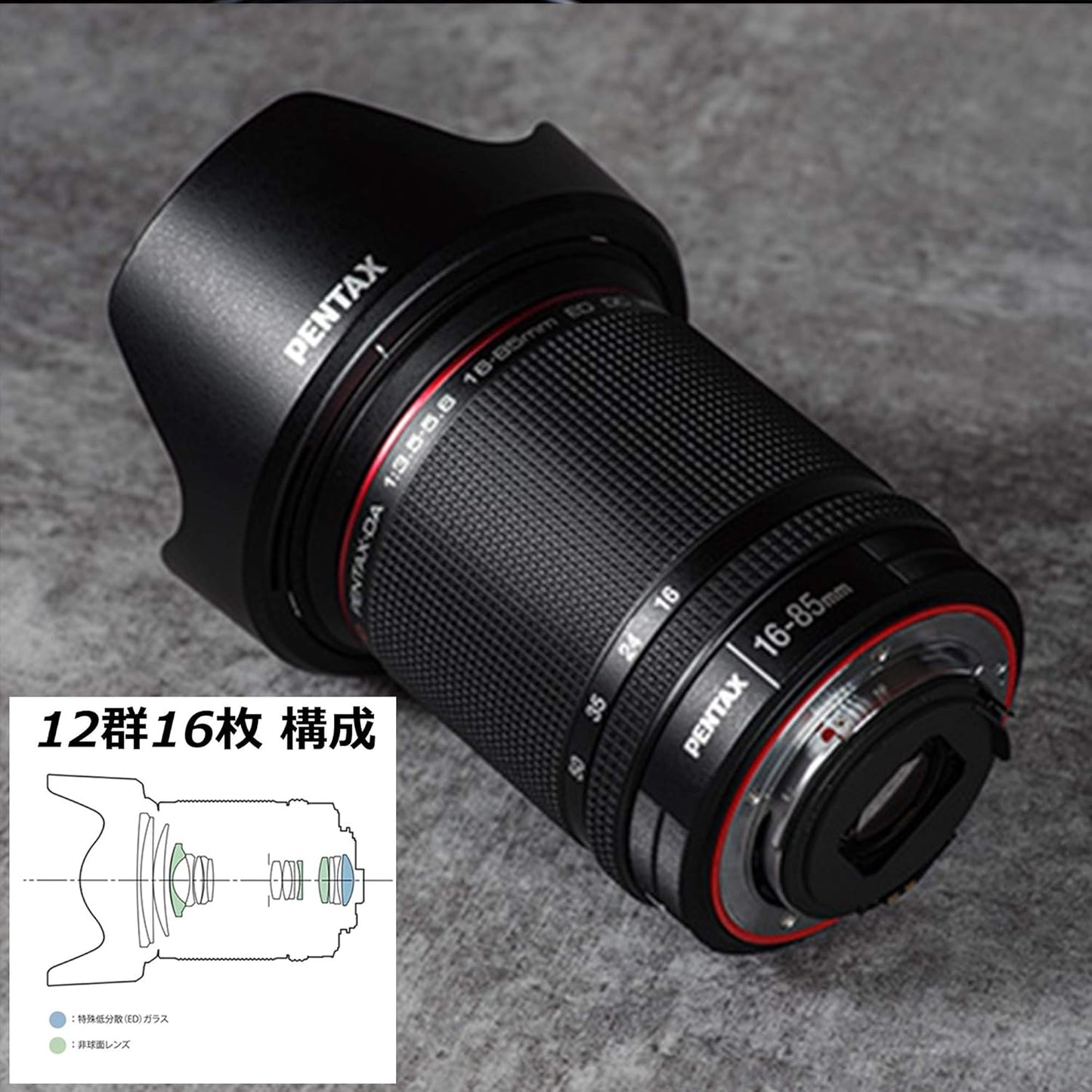 Pentax PTX 21387 Camera Lense