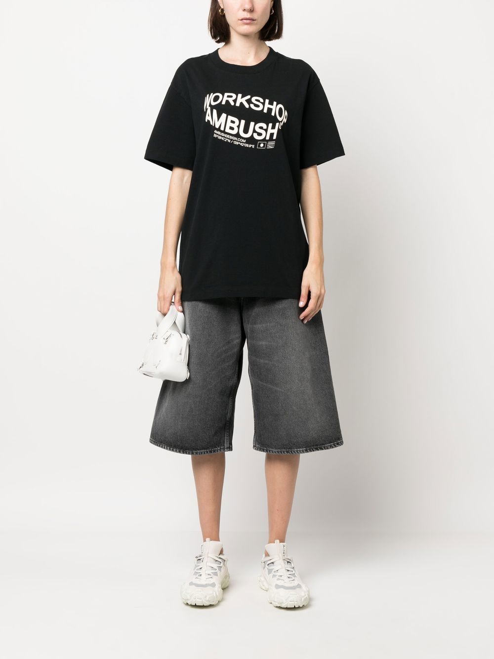 Ambush 待ち伏せロゴコットンTシャツ - Image 3