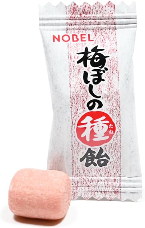 Nobel Seika Umeboshi Seed Candy 1.1 oz (30 g) x 6 Packs