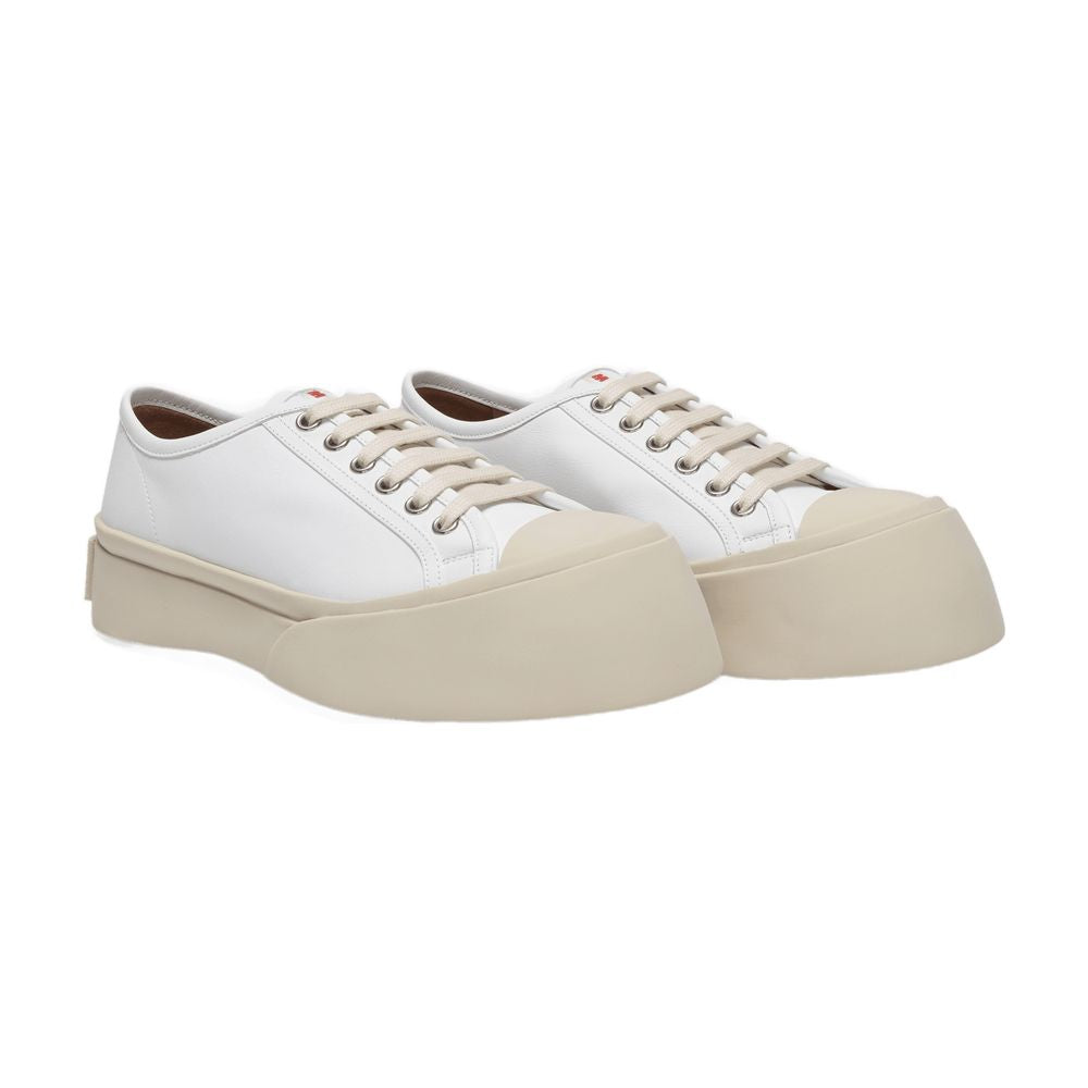 Marni パブロスニーカーMarni Lily White Leatherを締めました - Image 3