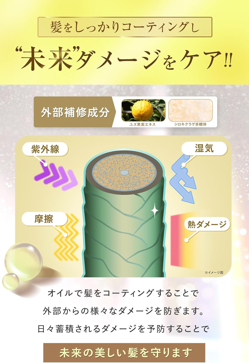 Kaminii Kaminie Hair Oil Rinse Free Treatment Perfect Rich Hair Oil