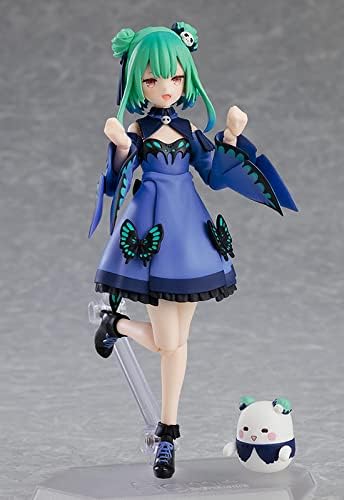 figma Holo Live Productions M06788 Junwa Rushia Non-Scale Plastic Pre-painted Action Figure, Dedicated Base Included