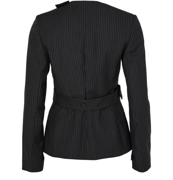 COURREGES Buckle pinstripes jacket - Image 3