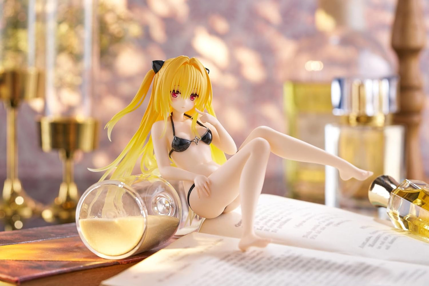To Love Ru Darkness Aqua Float Girls Figurine Golden Darkness
