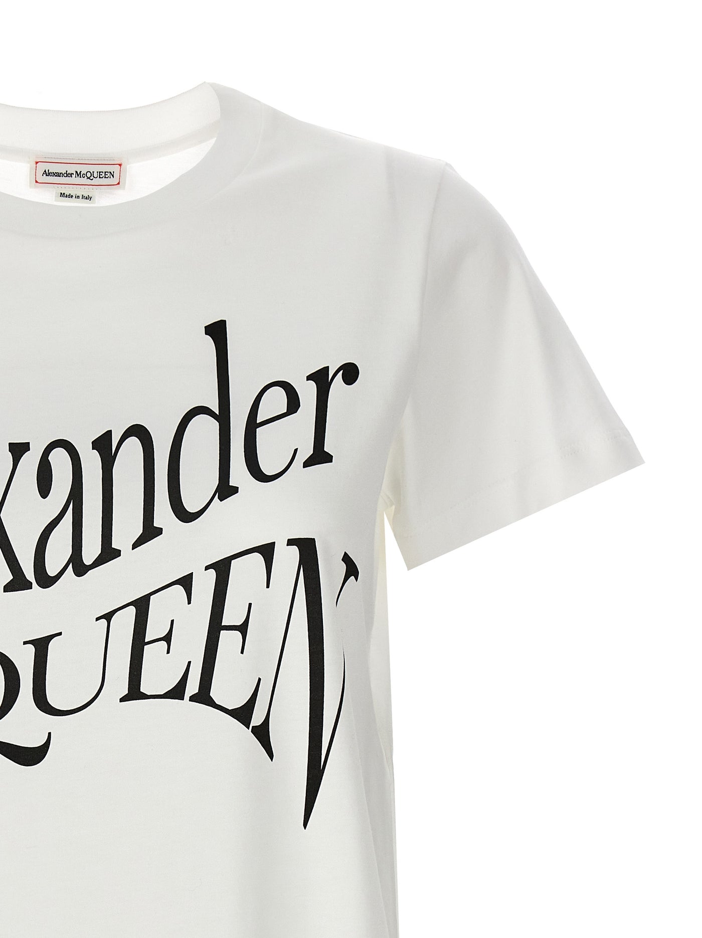 Alexander Mcqueen アレクサンダーマックイーンロゴプリントTシャツ - Image 3