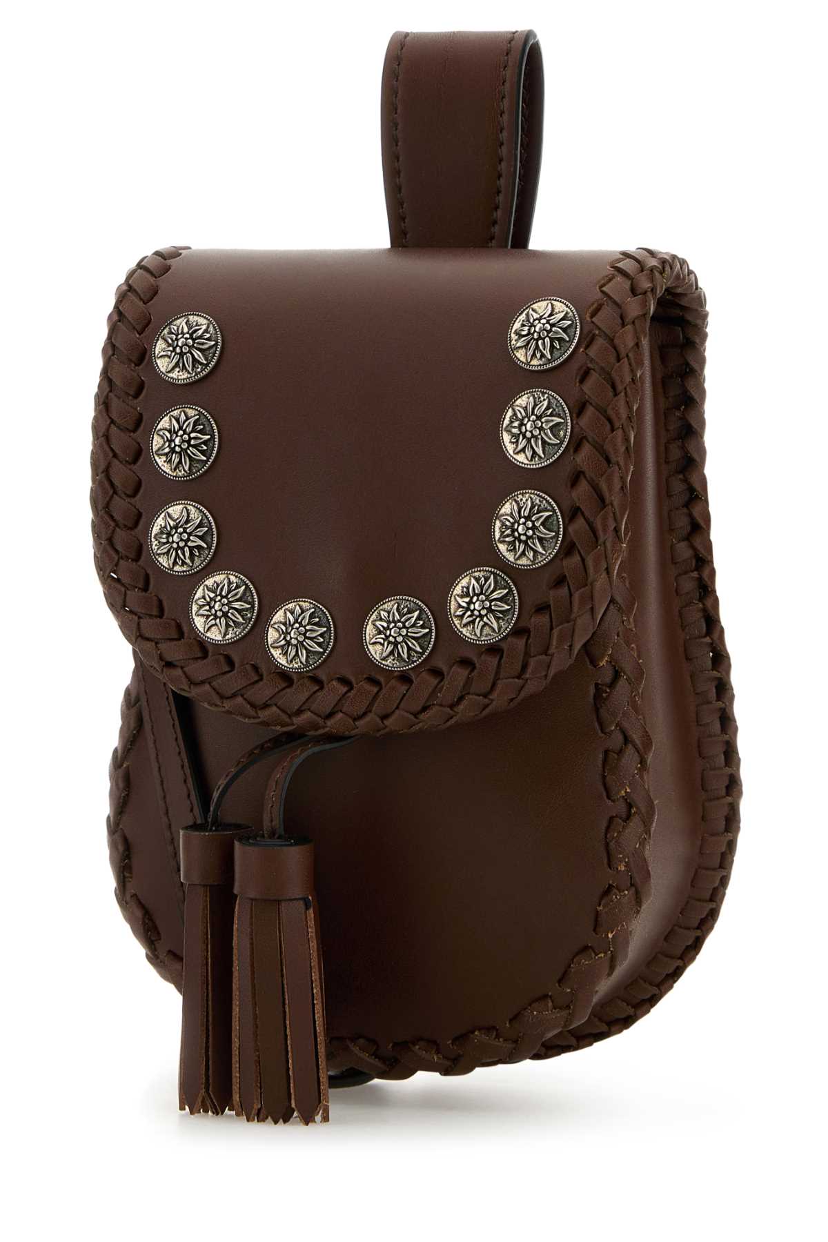 Prada プラダブラウンレザークロスボディバッグ - Image 3