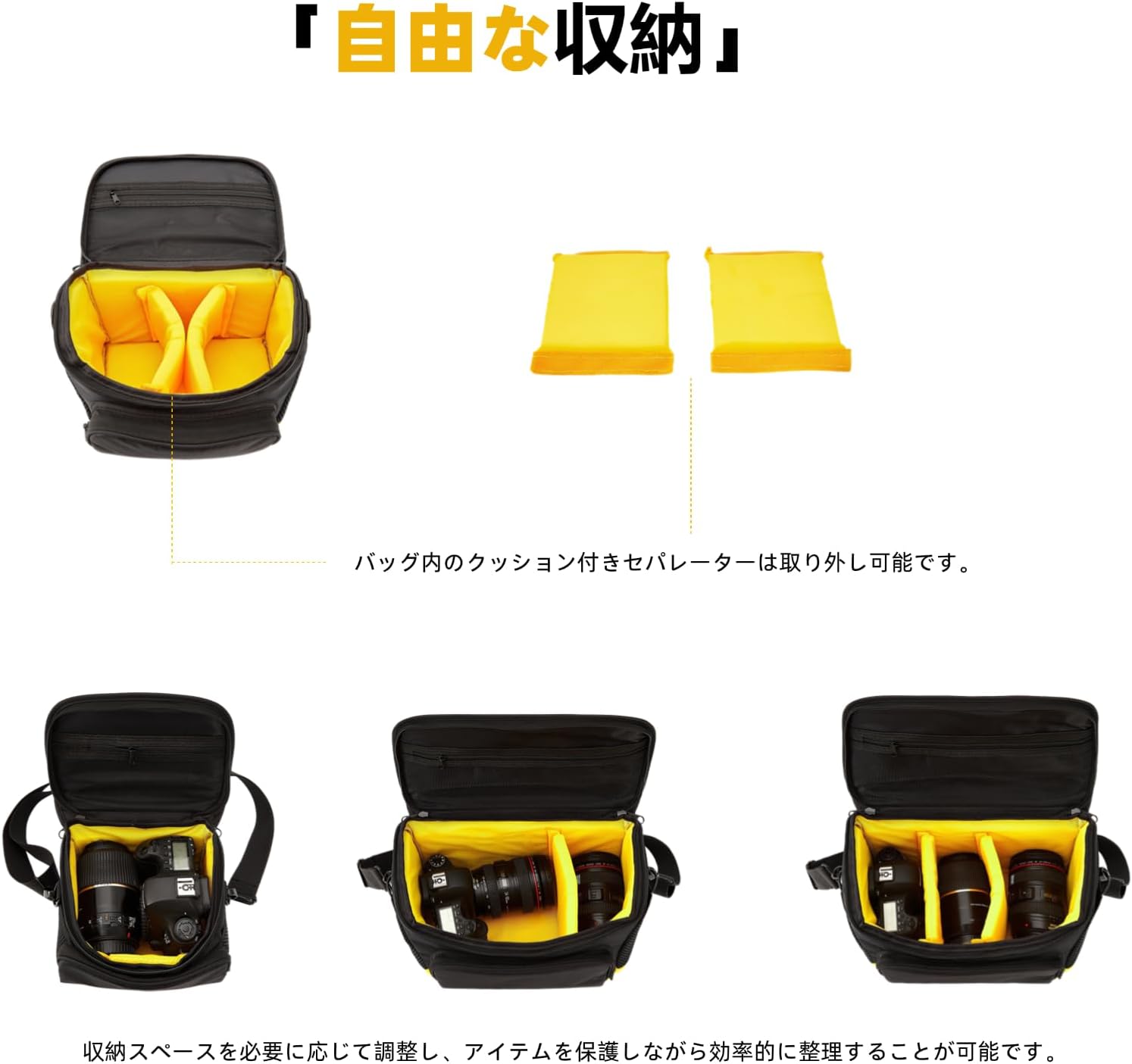 Nikon Compatible Camera Bag for DSLR Nikon D7500D7100 D3200D5600D90 Men's Z5Z50Z30 Shoulder Photo ZFC, Black + Strap, Modern