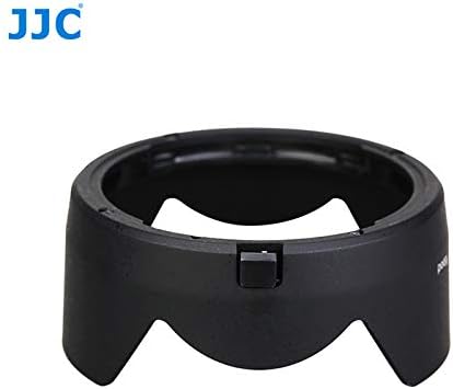 JJC Reversible Lens Hood for Canon ES-68 Compatible Canon EF 50mm F1.8 STM Lens for EOS 6D Mark II / 5D Mark IV III II / 5DS / 5DS R Camera (Lens Hood, Cleaner)