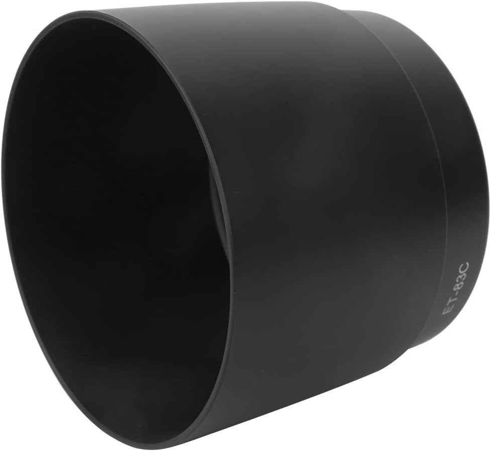 Vbestlife ET-83C for Canon EF 100-400mm f/4.5-5.6L Lens Black Plastic Mount Lens Hood Heavy Duty Durable Abrasion Resistant