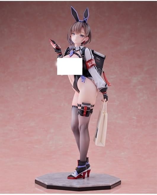 Delivery Bunny Girl Aoi Rocket Boy Native 1/6 Scale Figure, Total Height: Approx. 10.6 inches (27 cm) (to the top of the head)