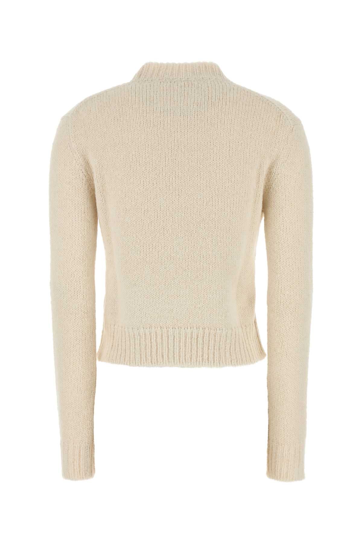 Jil Jil Sander Ivory Alpaca Blend Seater - Image 3