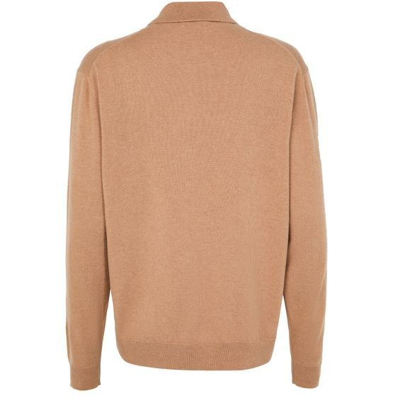 MIU MIU Argyle sweater with polo shirt-style collar - Image 3