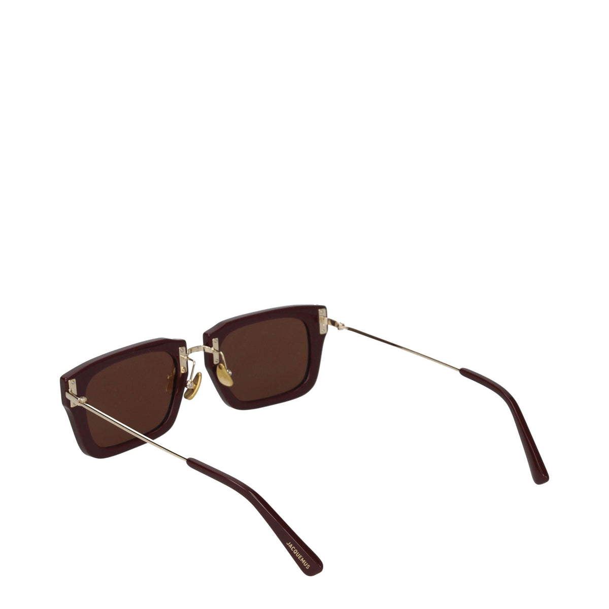 Jacquemus Jacquemus Occhiali Da Sole Donna Acetato Marrone/Oro - Image 3