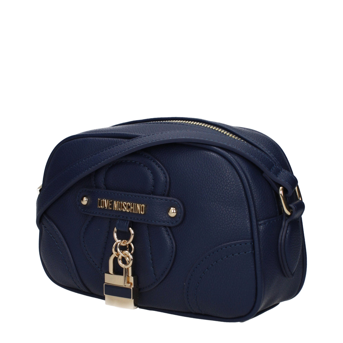 Moschino モスキーノのショルダーバッグが大好きな女性ポリウレタンブルー/ブルーナイト - Image 3