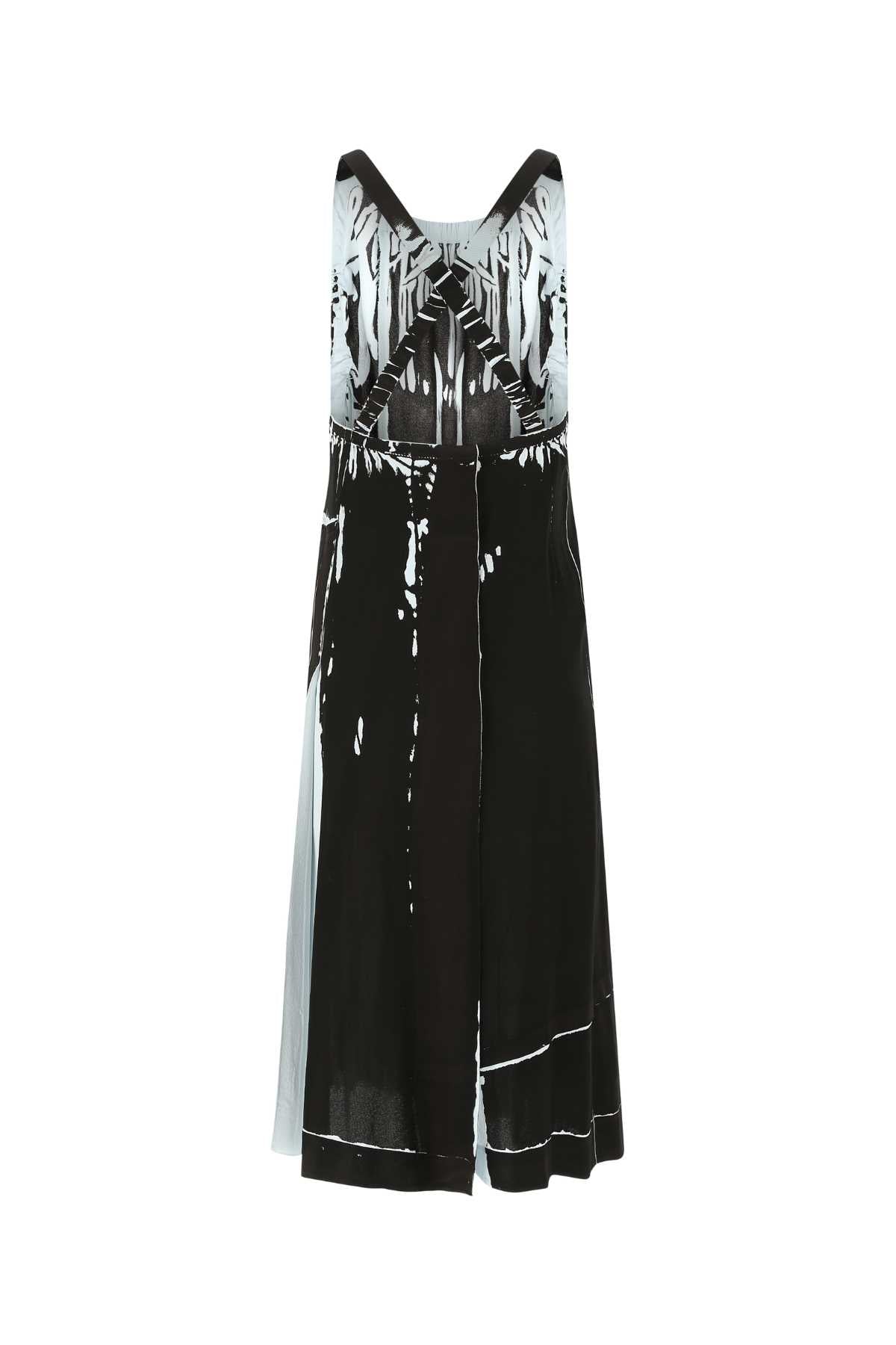 Prada プラダプリントストレッチビスコースドレス - Image 3