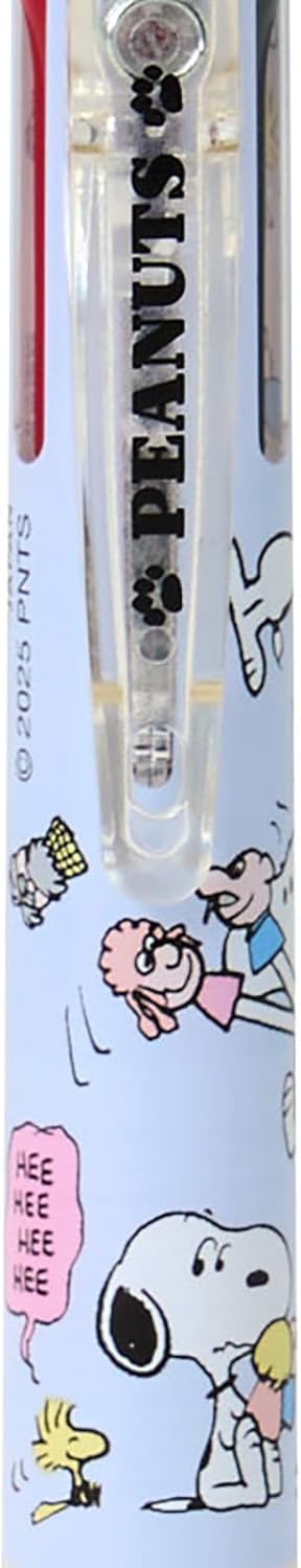 Sanrio 928097 FriXion Ball 3 Slim Snoopy Polycarbonate Ball Diameter: 0.01 inch (0.38 mm), Ink Color: Black, Red, Blue Retractable