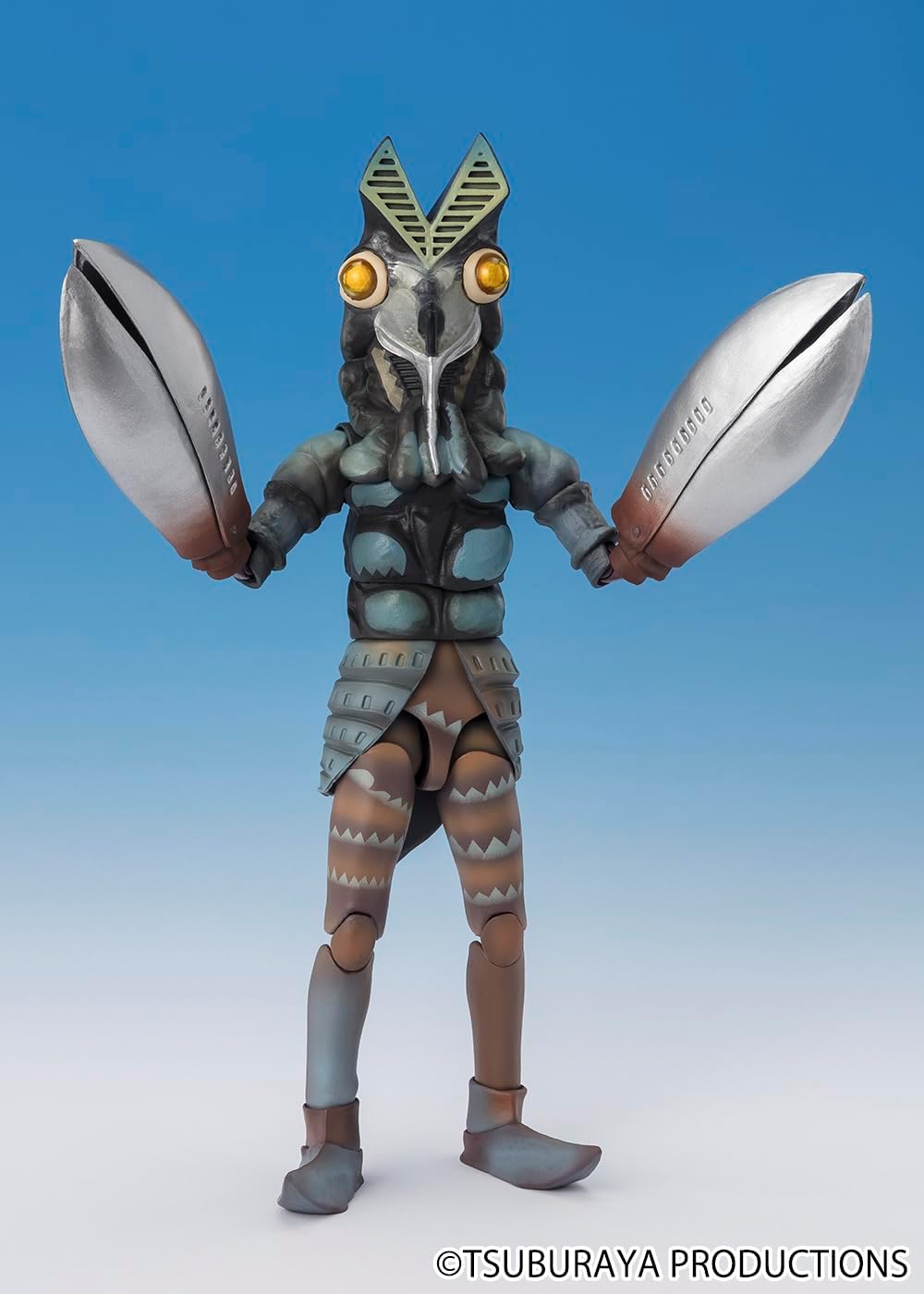 S.H. Figuarts Alien Baltan Shoot the Invaders Ver, Approx. 6.3 inches (160 mm), PVC & ABS, Pre-painted Action Figure