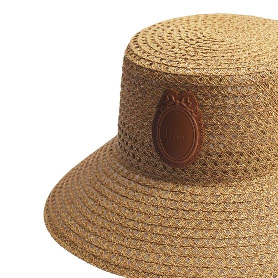 Dioriviera Dior Médaillon Teddy-D Large Brim Hat - Image 3