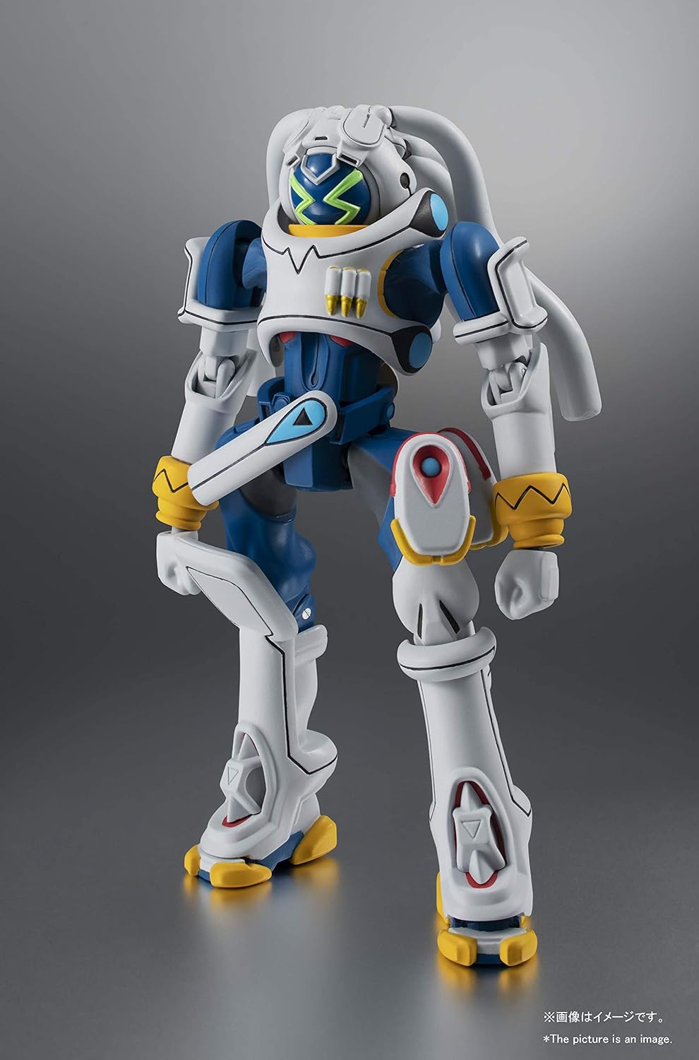 Robot Spirits OVERMAN King Gainer King Gainer & Gachiko, Approx. 5.1 inches (130 mm), ABS, PVC & PET Pre-painted Action Figure