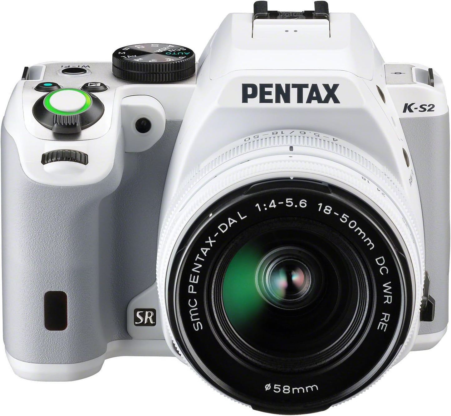 Pentax K-S2 20MP Wi-Fi Enabled Weatherized SLR (White) by Pentax