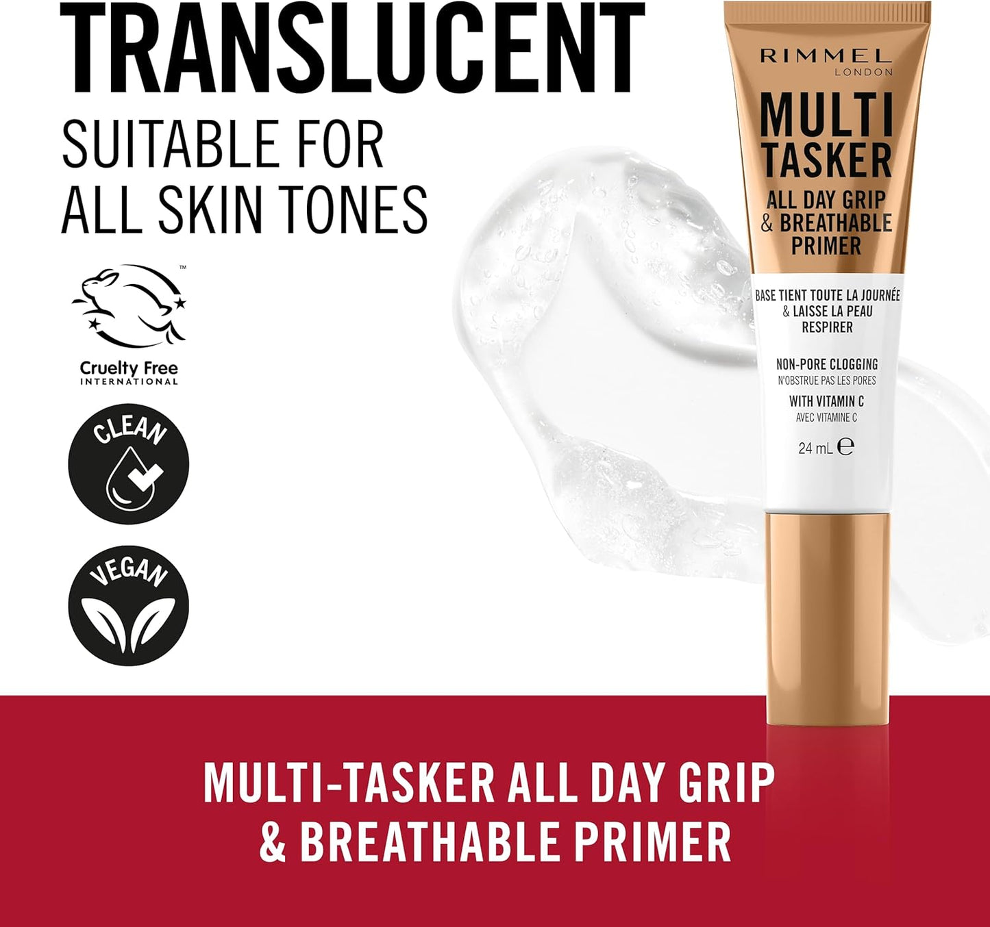 RIMMEL The Multitasker Primer, 0.9 fl oz (24 ml)