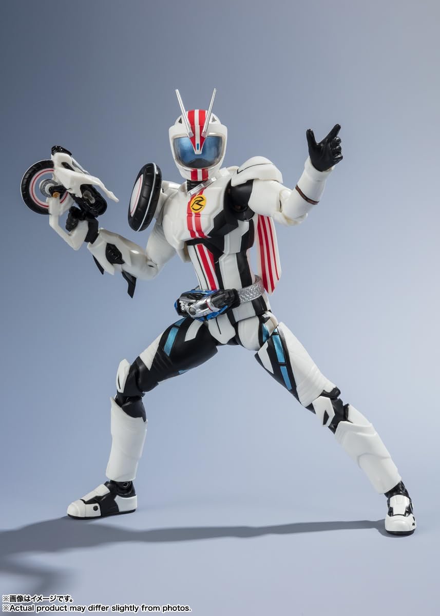 S.H. Figuarts Kamen Rider Drive Kamen Rider Mach Heisei Generations Edition, Approx. 5.7 inches (145 mm), PVC & ABS, Pre-painted Action Figure