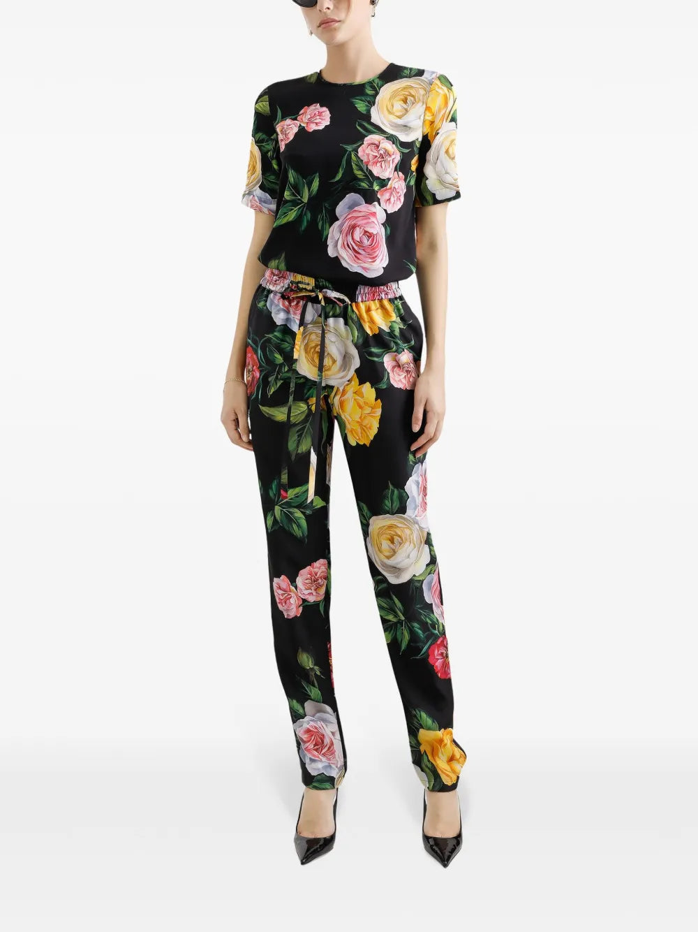 Dolce Gabbana ドルチェ&ガッバーナの花のブラウス - Image 3