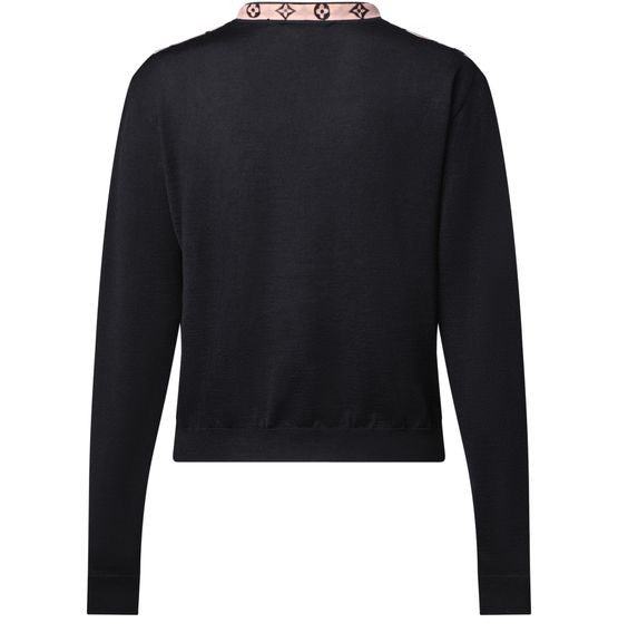 LOUIS VUITTON Monogram Front Cardigan - Image 3