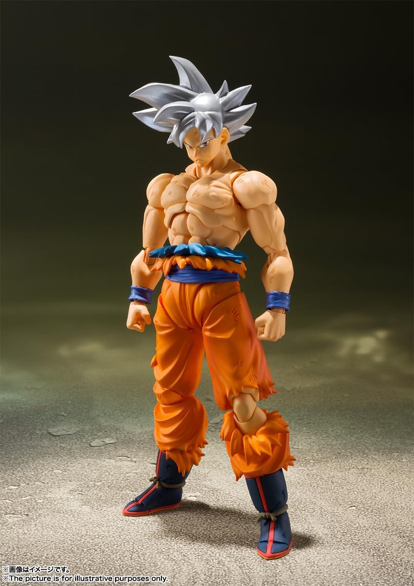 S.H. Figuarts Dragon Ball Series, Son Goku, Selfishness (Resale Version), Approx. 5.5 inches (140 mm), PVC & ABS, Pre-painted Action Figure