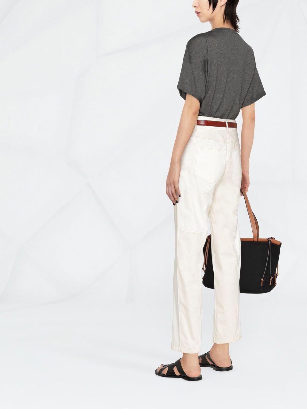 Brunello Cucinelli Cashmere And Silk Tシャツ - Image 3