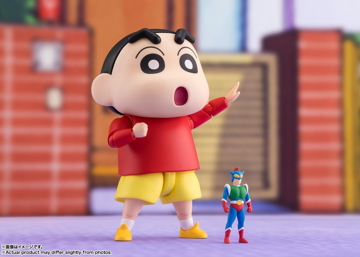 TAMASHII NATIONS S.H. Figuarts Crayon Shin-chan Nohara Shinnosuke Approx. 3.3 inches (85 mm), PVC & ABS, Pre-painted Action Figure