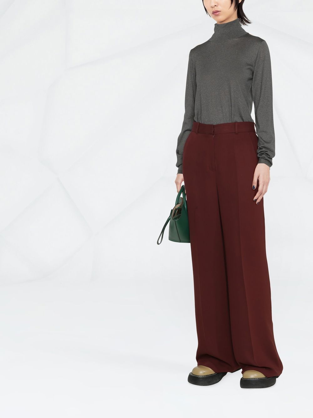 Brunello Cucinelli Cashmere And Silk Turtle Neckセーター - Image 3